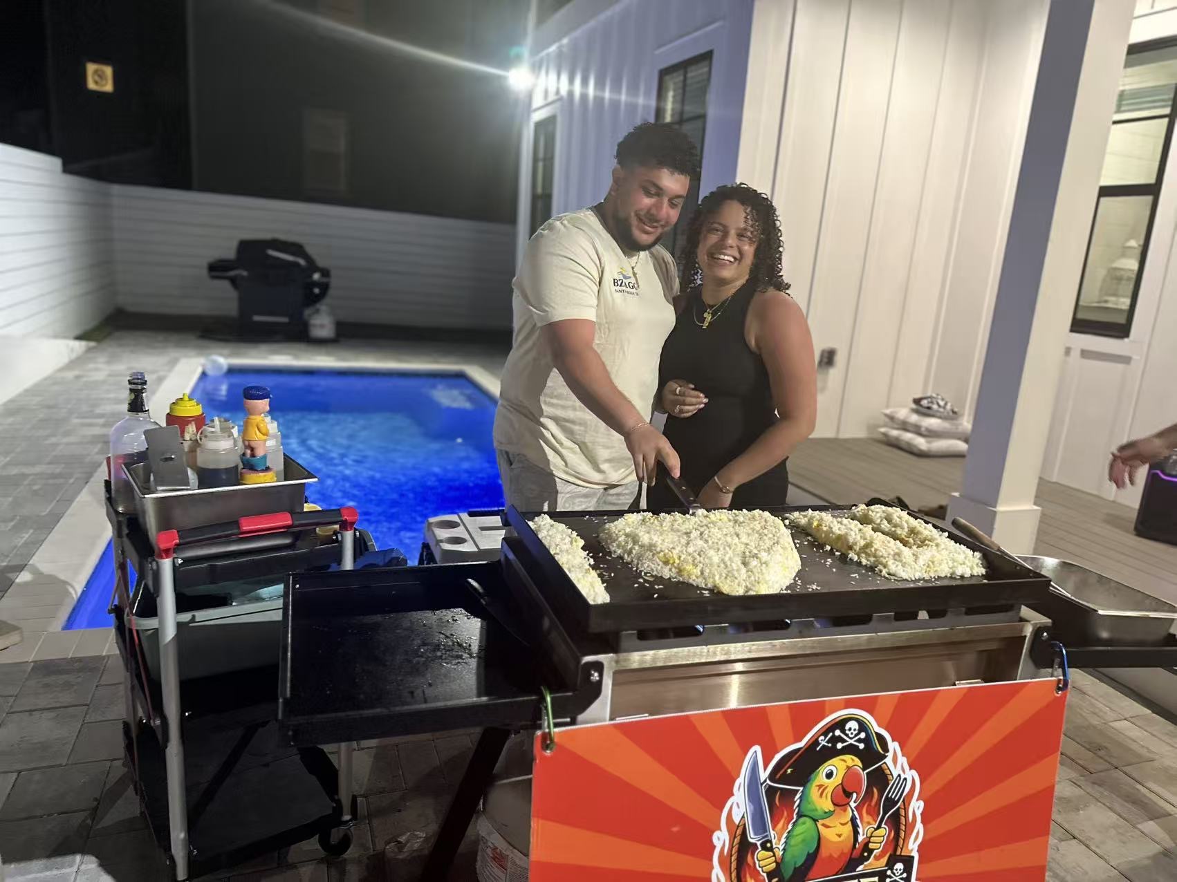 Pirate Hibachi at-home hibachi catering event 11 - Panama City Beach Destin 30A Florida