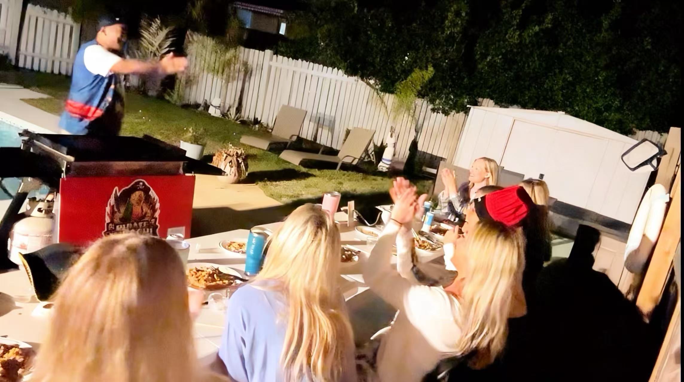 Pirate Hibachi at-home hibachi catering event 27 - Panama City Beach Destin 30A Florida