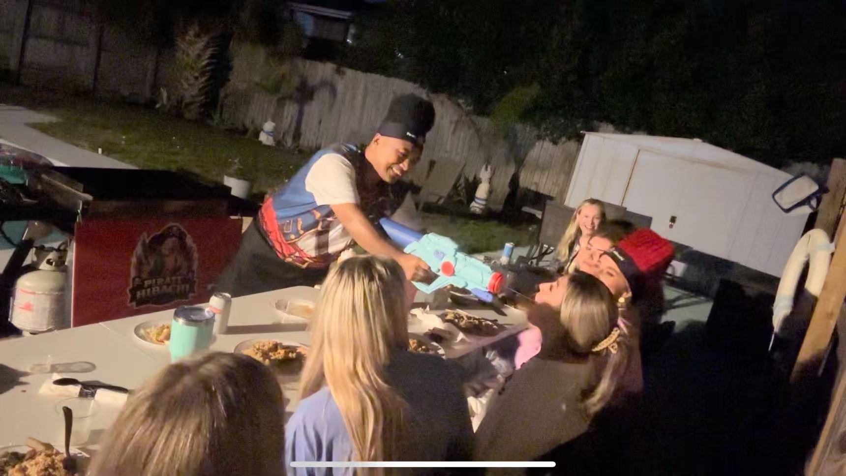 Pirate Hibachi at-home hibachi catering event 32 - Panama City Beach Destin 30A Florida