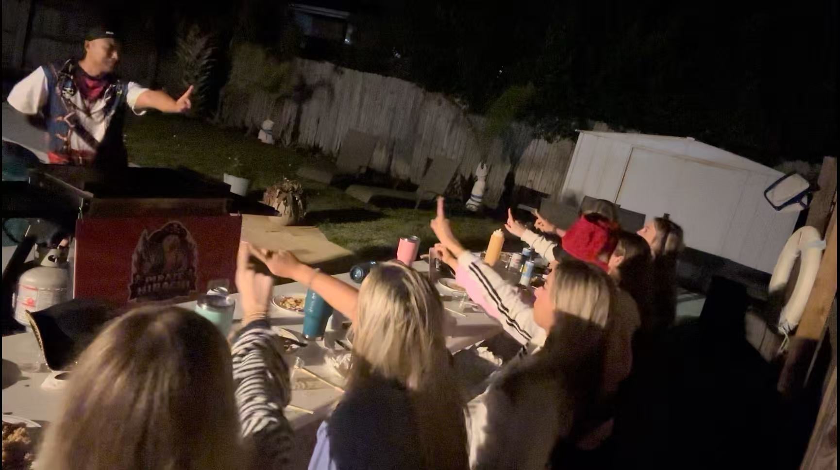 Pirate Hibachi at-home hibachi catering event 38 - Panama City Beach Destin 30A Florida