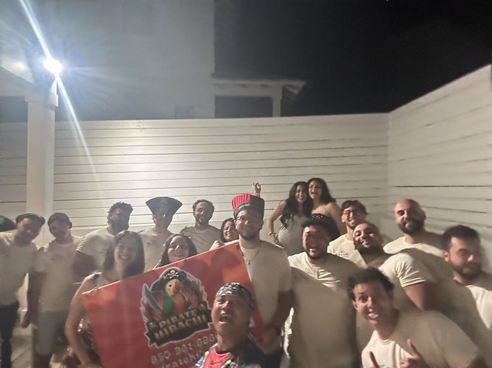 Hibachi catering for birthday party Panama City Beach Florida