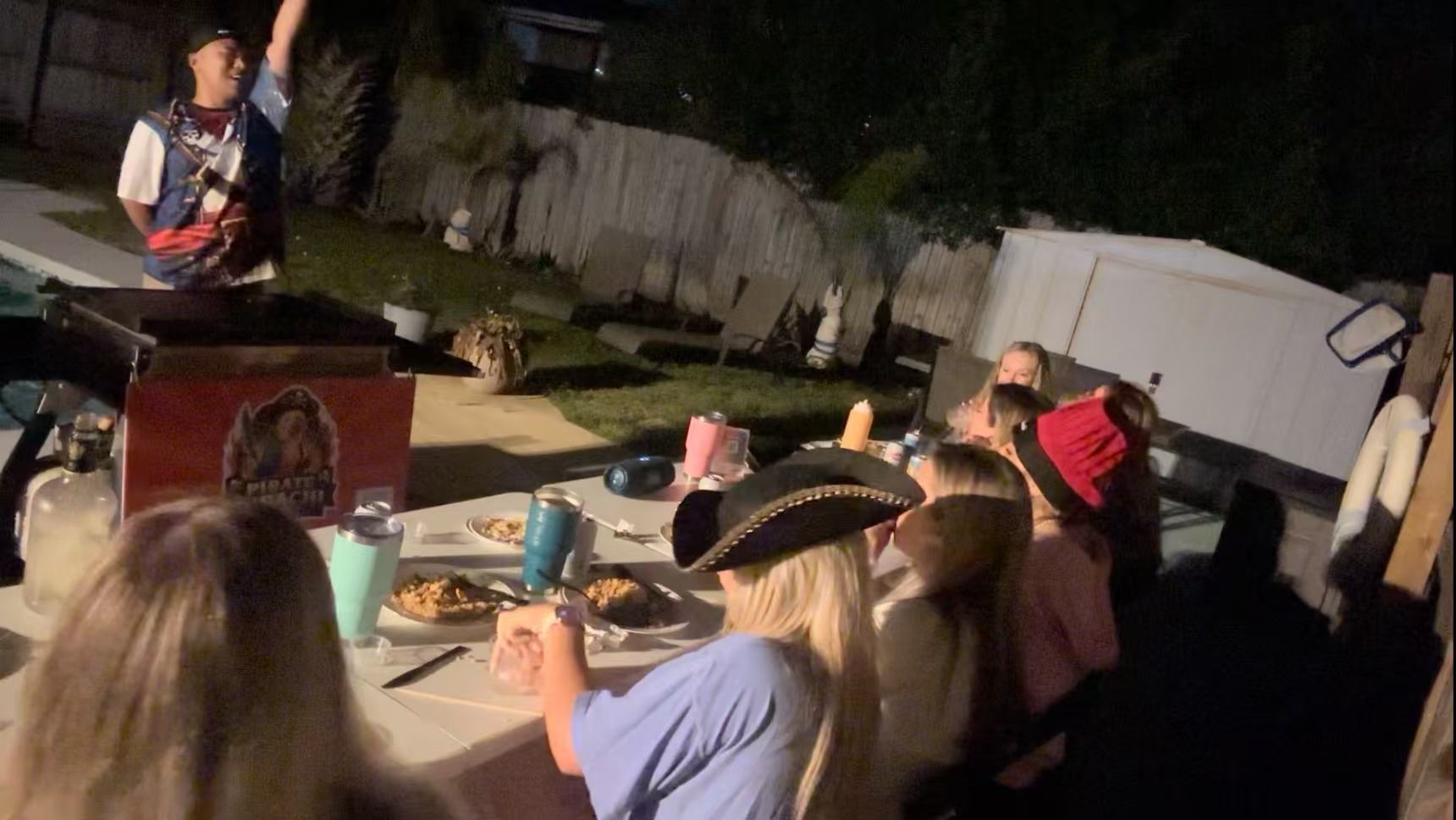 Pirate Hibachi at-home hibachi catering event 52 - Panama City Beach Destin 30A Florida