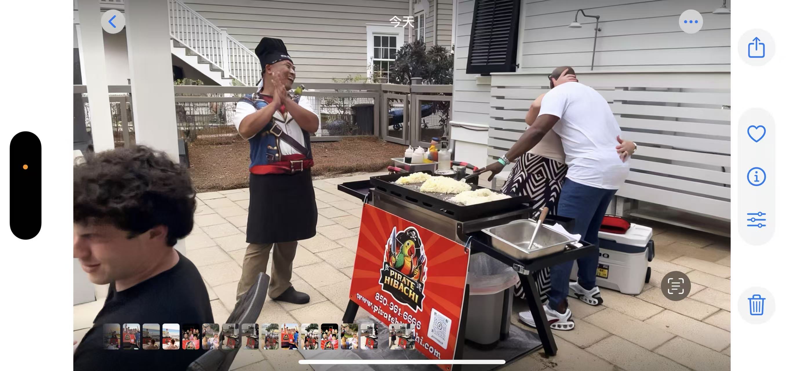 Pirate Hibachi at-home hibachi catering event 61 - Panama City Beach Destin 30A Florida
