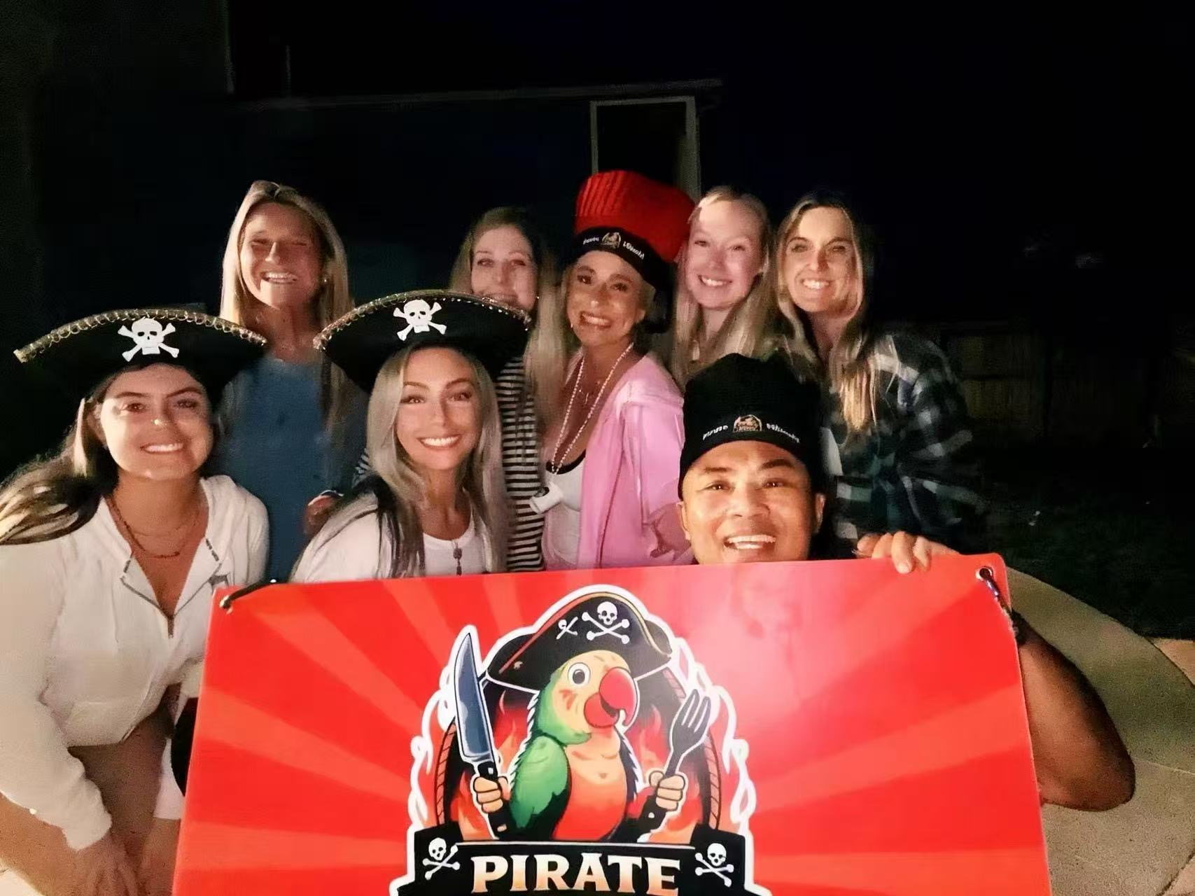 Pirate Hibachi at-home hibachi catering event 63 - Panama City Beach Destin 30A Florida