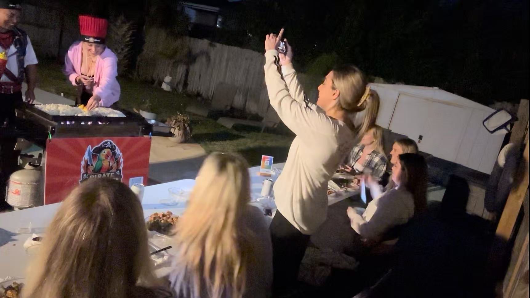 Pirate Hibachi at-home hibachi catering event 70 - Panama City Beach Destin 30A Florida