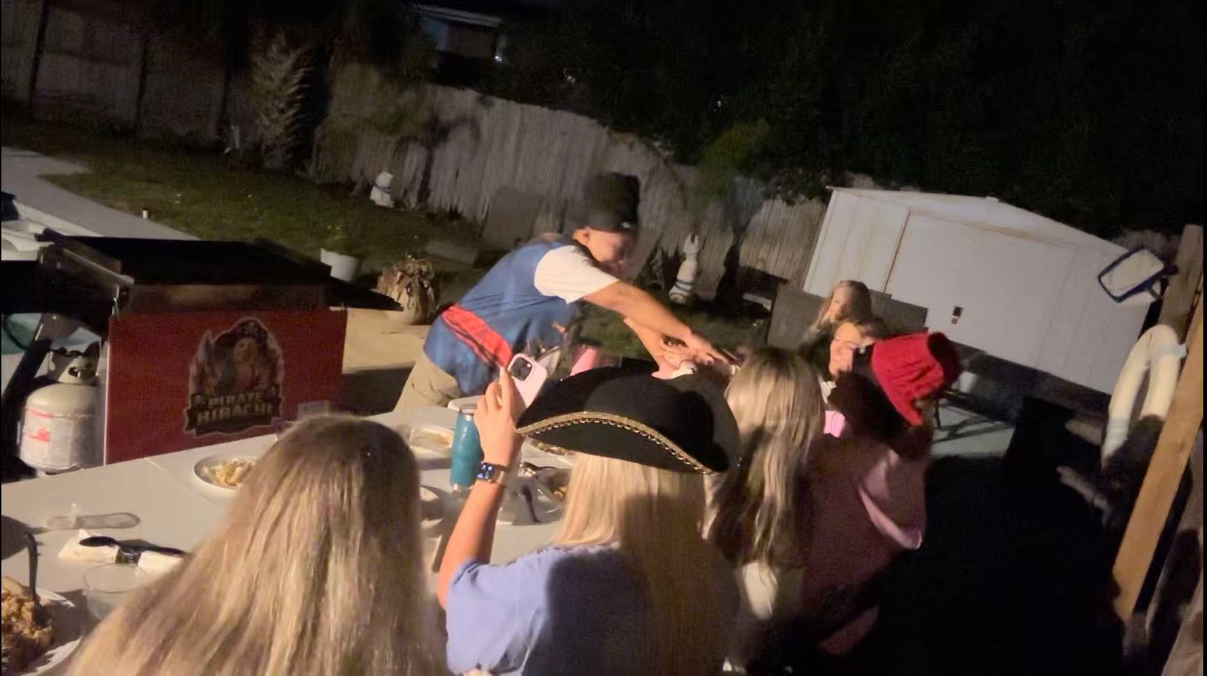 Pirate Hibachi at-home hibachi catering event 72 - Panama City Beach Destin 30A Florida