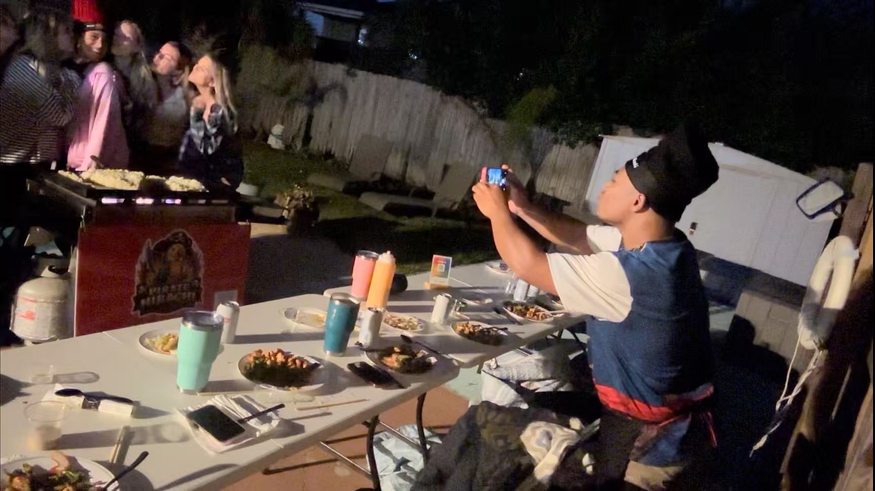 Pirate Hibachi at-home hibachi catering event 76 - Panama City Beach Destin 30A Florida