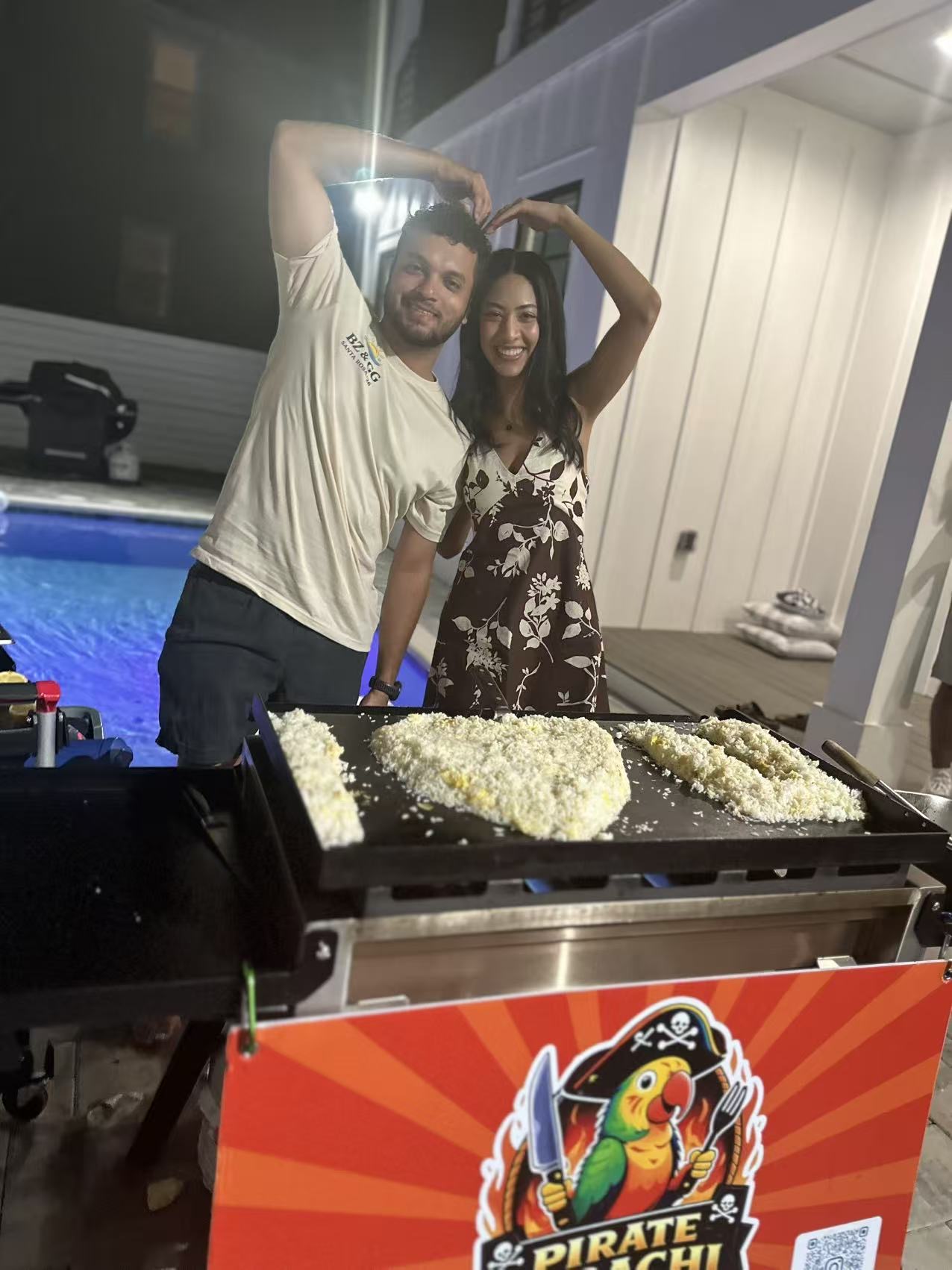 Pirate Hibachi at-home hibachi catering event 82 - Panama City Beach Destin 30A Florida