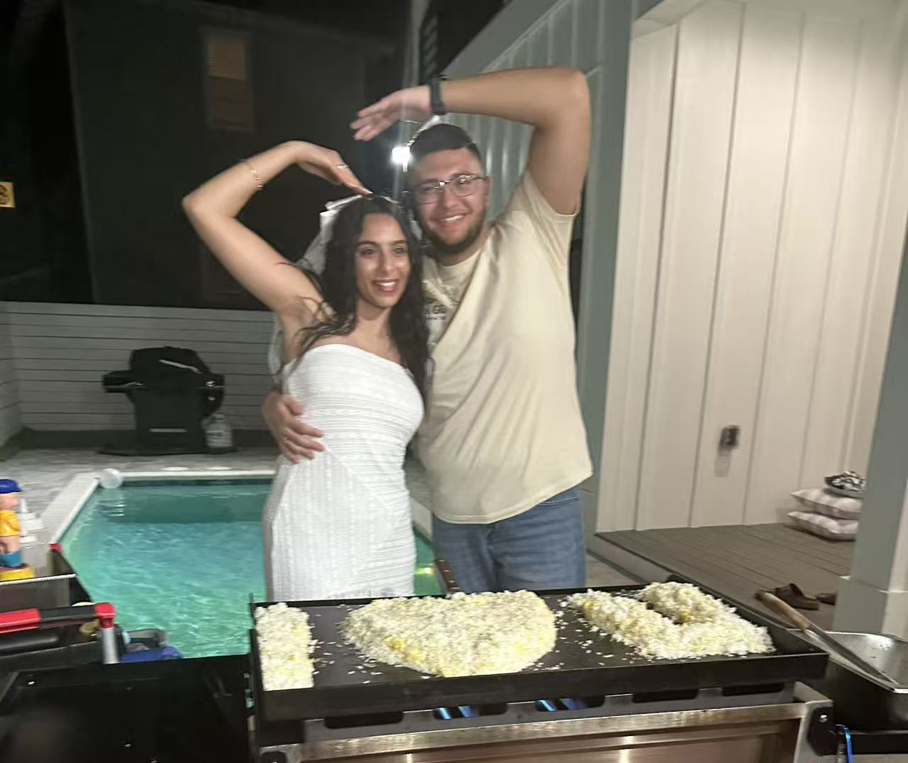 Wedding reception hibachi catering Destin 30A Florida